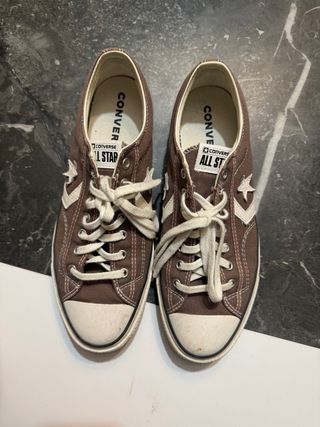 Converse One Star Marrón y Crema