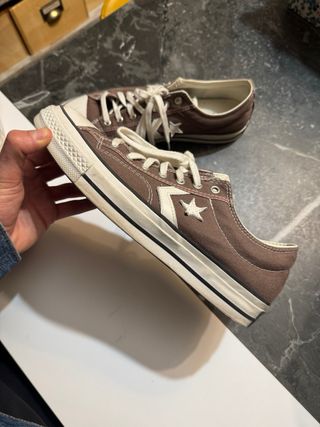 Converse One Star Marrón y Crema