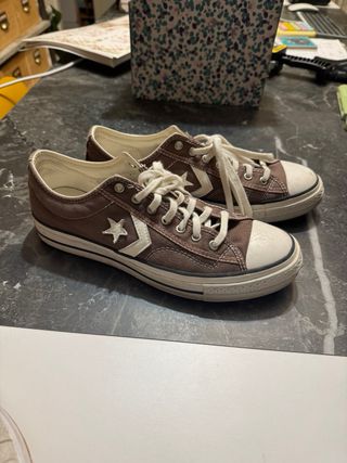 Converse One Star Marrón y Crema