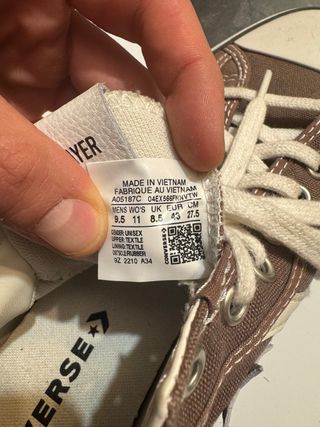 Converse One Star Marrón y Crema