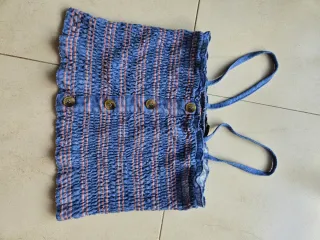 Camiseta blanca con estampado tropical con REGALO