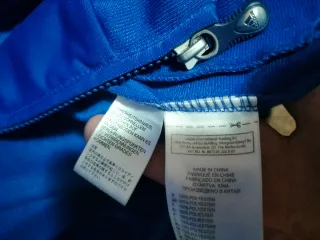 Chaqueta Adidas Azul y Negra