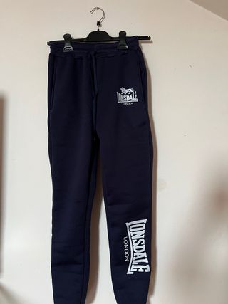 Pantaloni tuta Lonsdale blu bambino