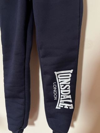 Pantaloni tuta Lonsdale blu bambino