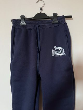 Pantaloni tuta Lonsdale blu bambino