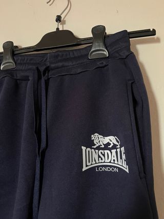 Pantaloni tuta Lonsdale blu bambino