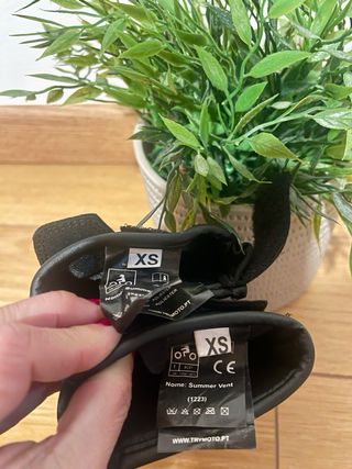 Luvas TRY motard verão Casa das Peles. Tamanho XS