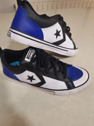Zapatillas Converse Talla 37 Negras y Azules
