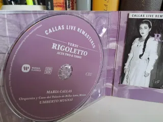 CD Rigoletto Verdi - Maria Callas