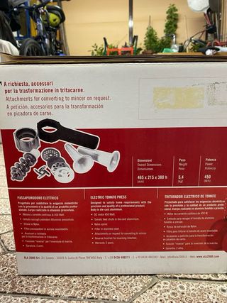 Passapomodoro Elettrico PR 660