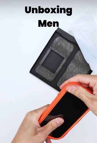 Custodia iPhone Pro Max trasparente colore nero