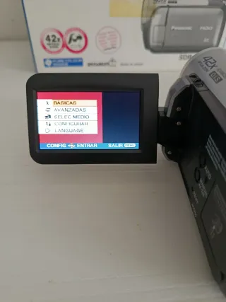 Cámara Panasonic HDD 40GB Negra