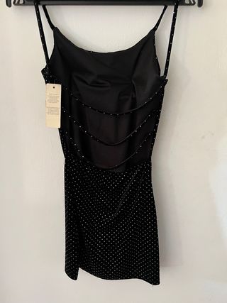 Vestito corto donna nero