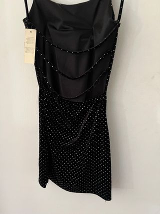 Vestito corto donna nero