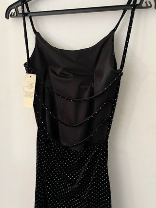 Vestito corto donna nero
