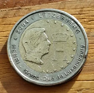 Moneda 2€ Luxemburgo 2004 Henri