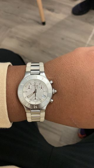 Reloj Cartier 21 Chronograph