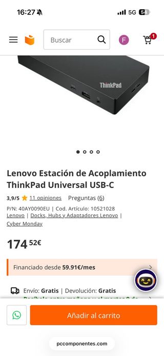 Lenovo ThinkPad Universal USB-C Dock