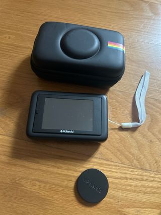 Polaroid Snaptouch Cámara Digital + Funda + cargad