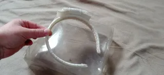 Diadema Comunión Blanca con caja original