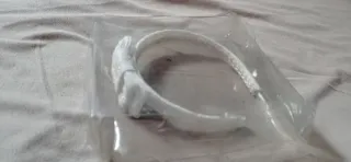 Diadema Comunión Blanca con caja original