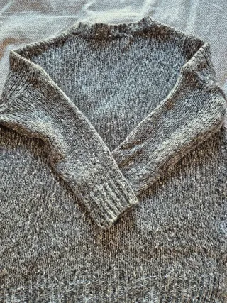 Jersey Zara Gris Talla M