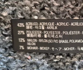 Jersey Zara Gris Talla M