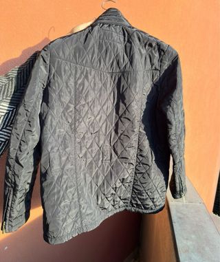 Giubbotto donna Barbour marrone trapuntato