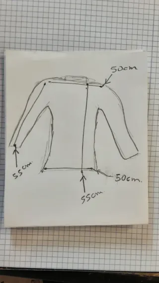 Cazadora EUSKALPIEL Napa Roja Talla M