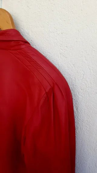 Cazadora EUSKALPIEL Napa Roja Talla M