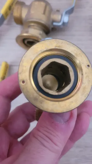 Válvulas contador escuadra mariposa DN20 para Gas