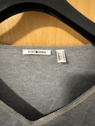 Jersey Punt Roma Gris Talla G