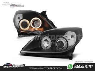 FAROS DELANTEROS OJOS DE ANGEL PARA OPEL VECTRA C