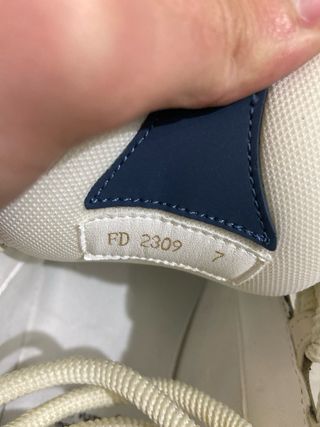 Scarpe Louis Vuitton Skate Bianche blu 41/42 size