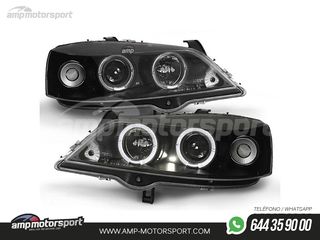 FAROS DELANTEROS OJOS DE ANGEL PARA OPEL ASTRA G