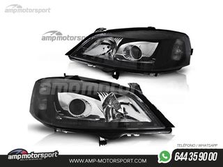 FAROS DELANTEROS LUPA PARA OPEL ASTRA G