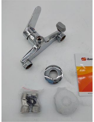 Ibergrif M12059-1 Grifo de Ducha con Soporte de Du