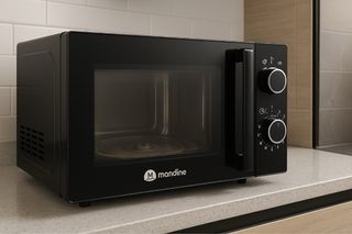 Microondas Mandine Negro