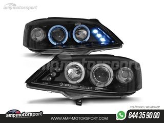 FAROS DELANTEROS OJOS DE ANGEL PARA OPEL ASTRA G