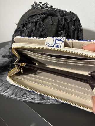 Cartera Tous Osito Azul/Blanco Nueva