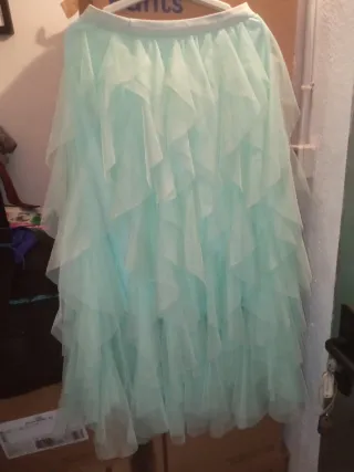 Lote Falda de tul con volantes talla única