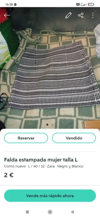 Lote Falda de tul con volantes talla única