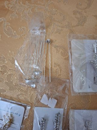 Fermagli per capelli con strass