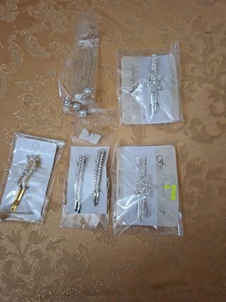 Fermagli per capelli con strass