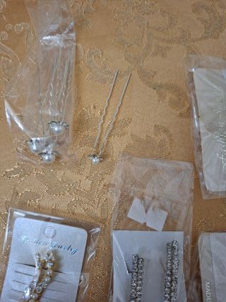 Fermagli per capelli con strass