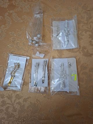 Fermagli per capelli con strass