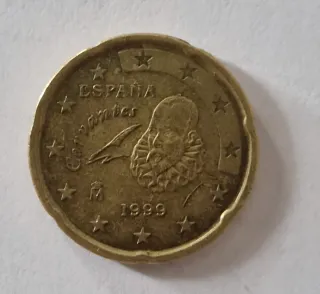 20 céntimos España 1999