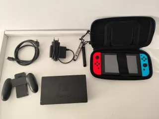 Nintendo Switch Completa + Dock + Joy-Con