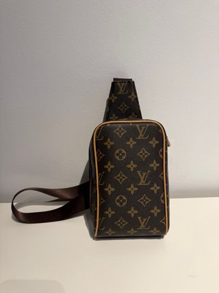 Riñonera Louis Vuitton Marrón Monogram