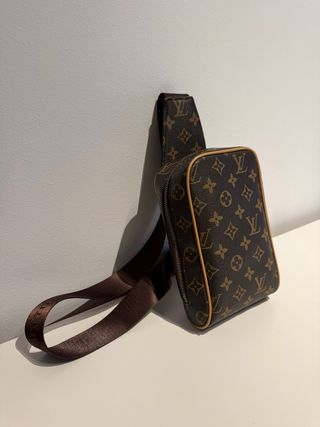 Riñonera Louis Vuitton Marrón Monogram